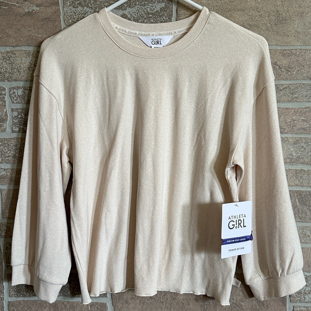 Athleta Change Maker Rib Sweatshirt